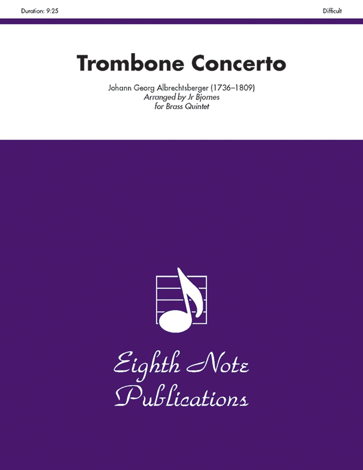 Concerto pour trombone alto partition complète et parties d'orchestre symphonique
