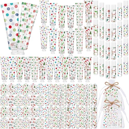 36 Sets/216 Pcs Christmas Party Favors Christmas Hand Cream Body ...