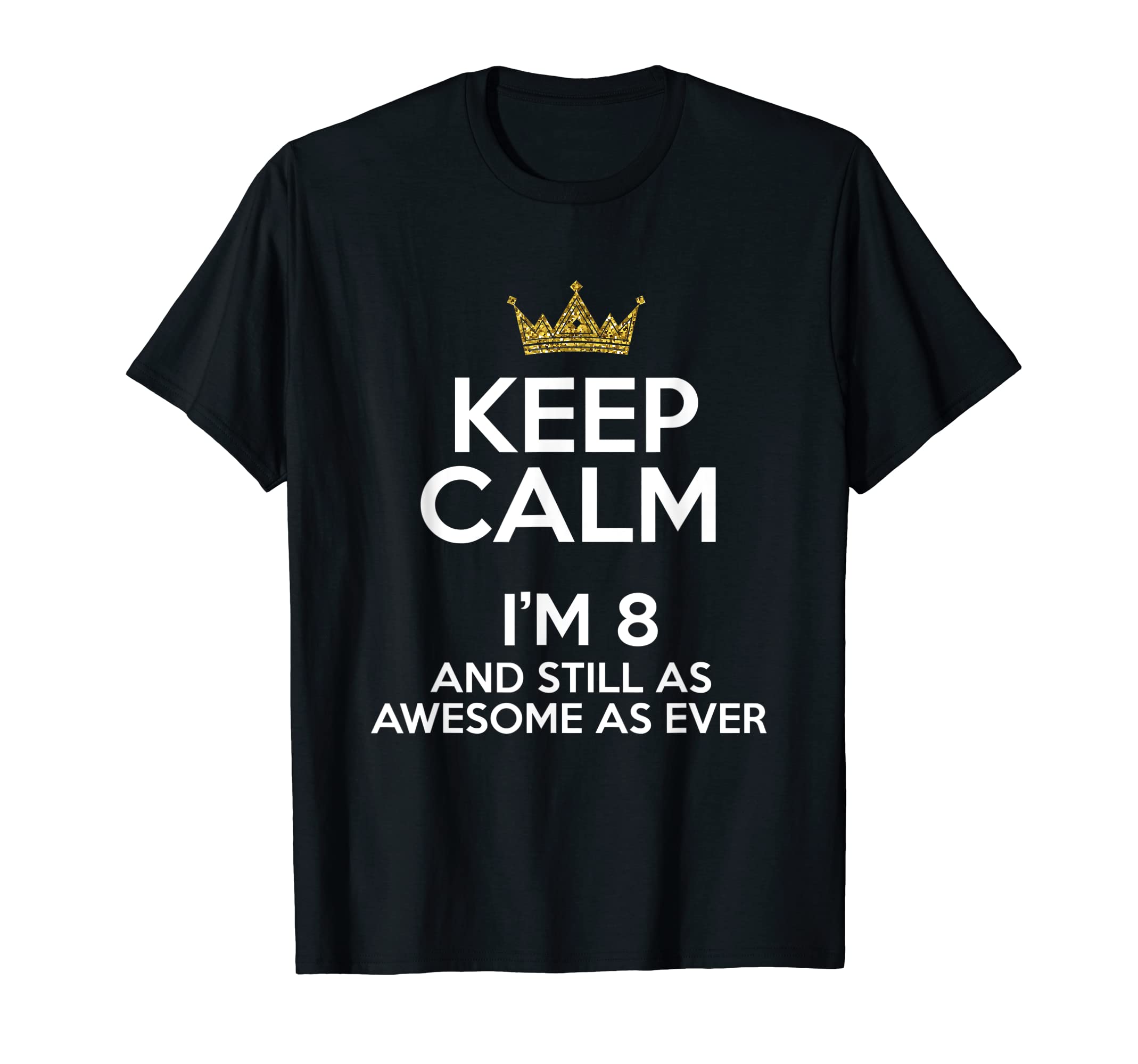 Keep Calm Funny Birthday Ninth BDay Happy B-DayKeep Calm I'm 9 Years Old Funny 9th Birthday Party B-day Fun T-Shirt