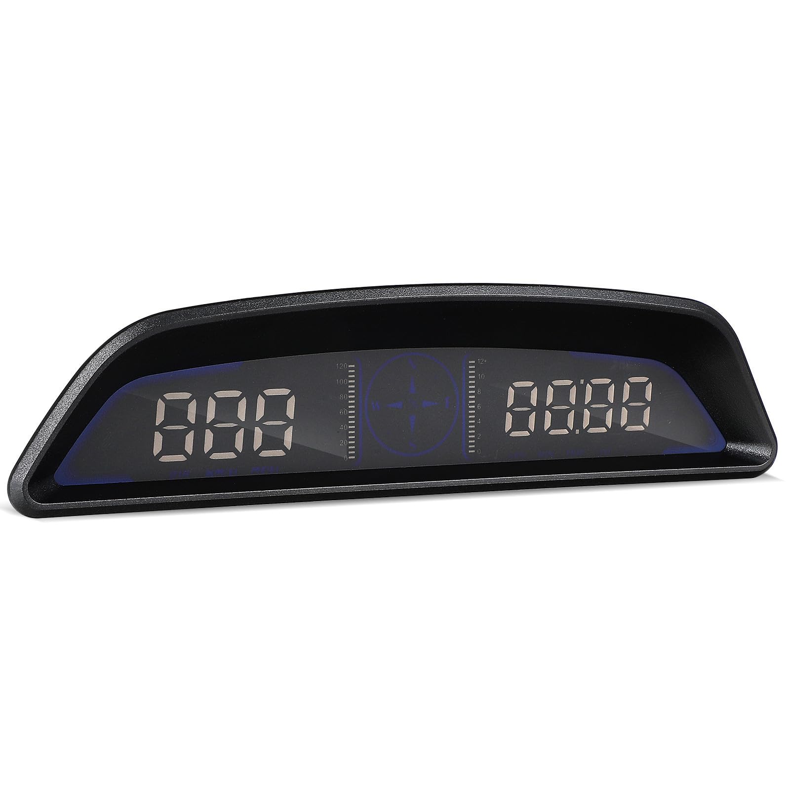 Ciieeo Display Tachimetro Auto Digitale con Allarme Superamento Velocità, Navigazione in Reale e Contachilometri Integrato per Gestione Veicolo, Materiale Abs e PC