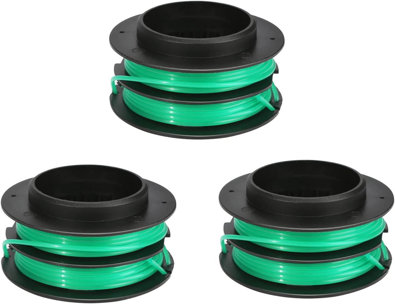 Thten T25 0.080" 20ft Trimmer Spool Line Compatible with Husqvarna T25 125LDX 128L 128LD 128LDX 128RJ 129L 128DJX 129DJX 124R String Trimmer 537338601 Trimmer Head Spool