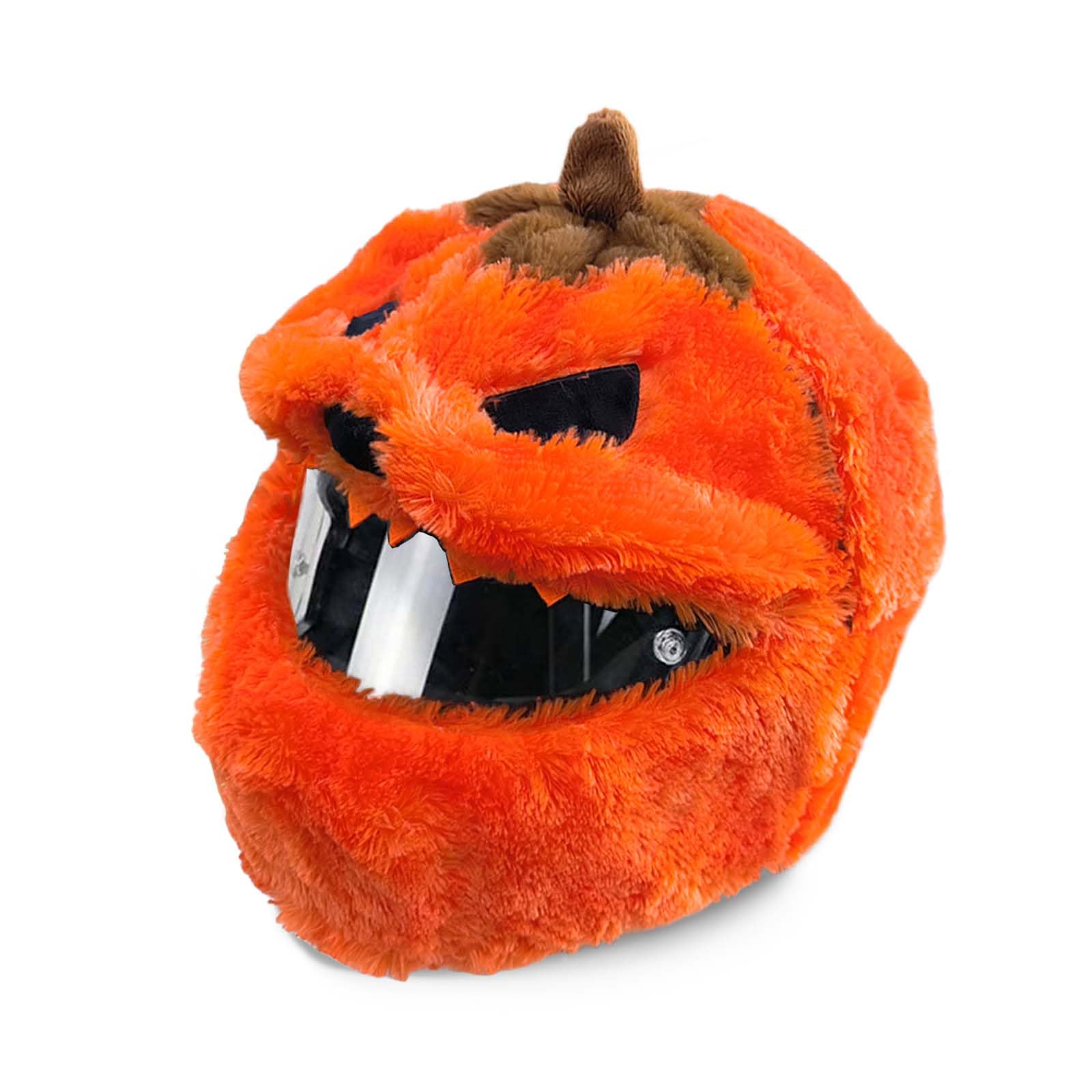 GLAHORSE Motorcycle Helmet Cover, Halloween Pumpkin, One Size Fits All, Satisfaction Guarantee, Orange