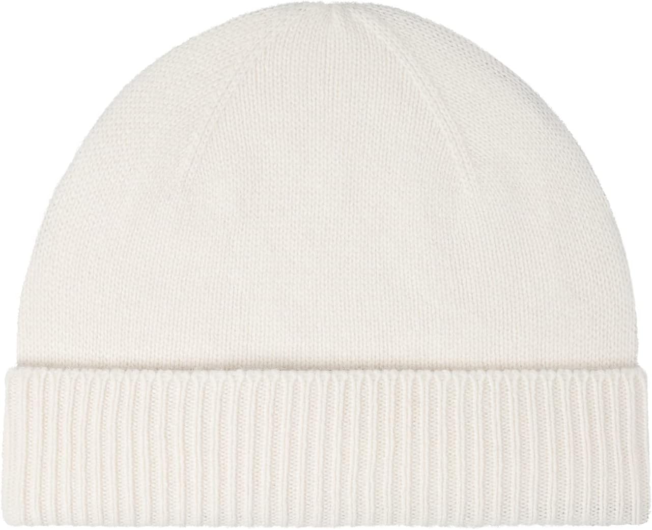 Women’s Ribbed Beanie, 100% Cashmere, Soft & Stretchy with Ribbed Edge, Warm Hat for Winter - Image 3