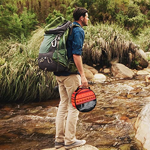 image for CONJGI Camping Mess Kits - 28pcs Camping Dinnerware Set Camping Gifts 