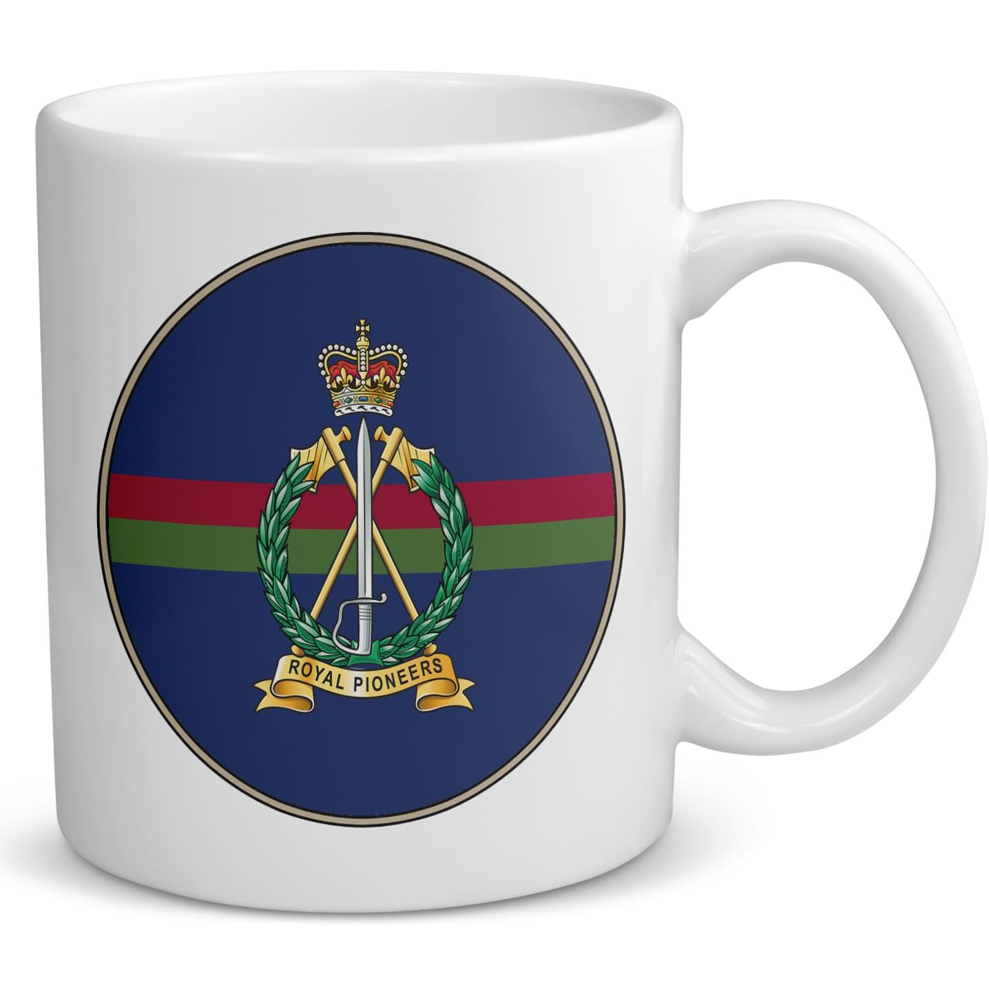 Badges On Mugs Royal Pioneer Corps (Post 1985) - Personalised Mug