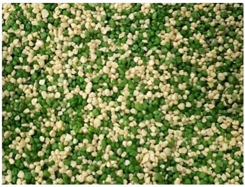 Askoll Aquarium Sand Premium, Washed and Ready to use (Mix Green and Yellow)