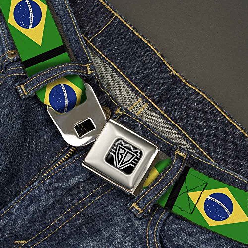 Cinturón de seguridad Buckle-Down de Brasil anticaída para pantalones 2