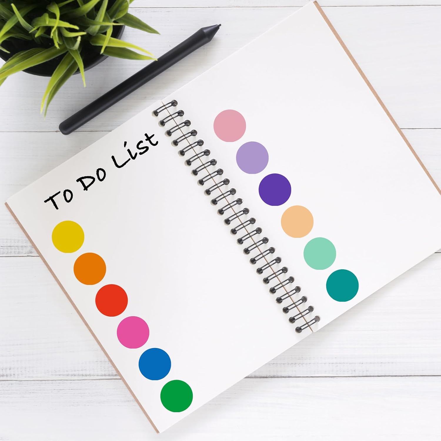 6000 PCS 1" Colored Dot Stickers Circle Color Coding Labels, 12 Color Style Colorful Coding Label Sticker for Garage Sale, Office, Student Classroom (6000Pcs, 12 Colors) image 5