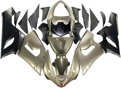 Black ABS Fairings for 2005 2006 Kawasaki Ninja ZX6R 636 ZX-6R Bodywork Kit