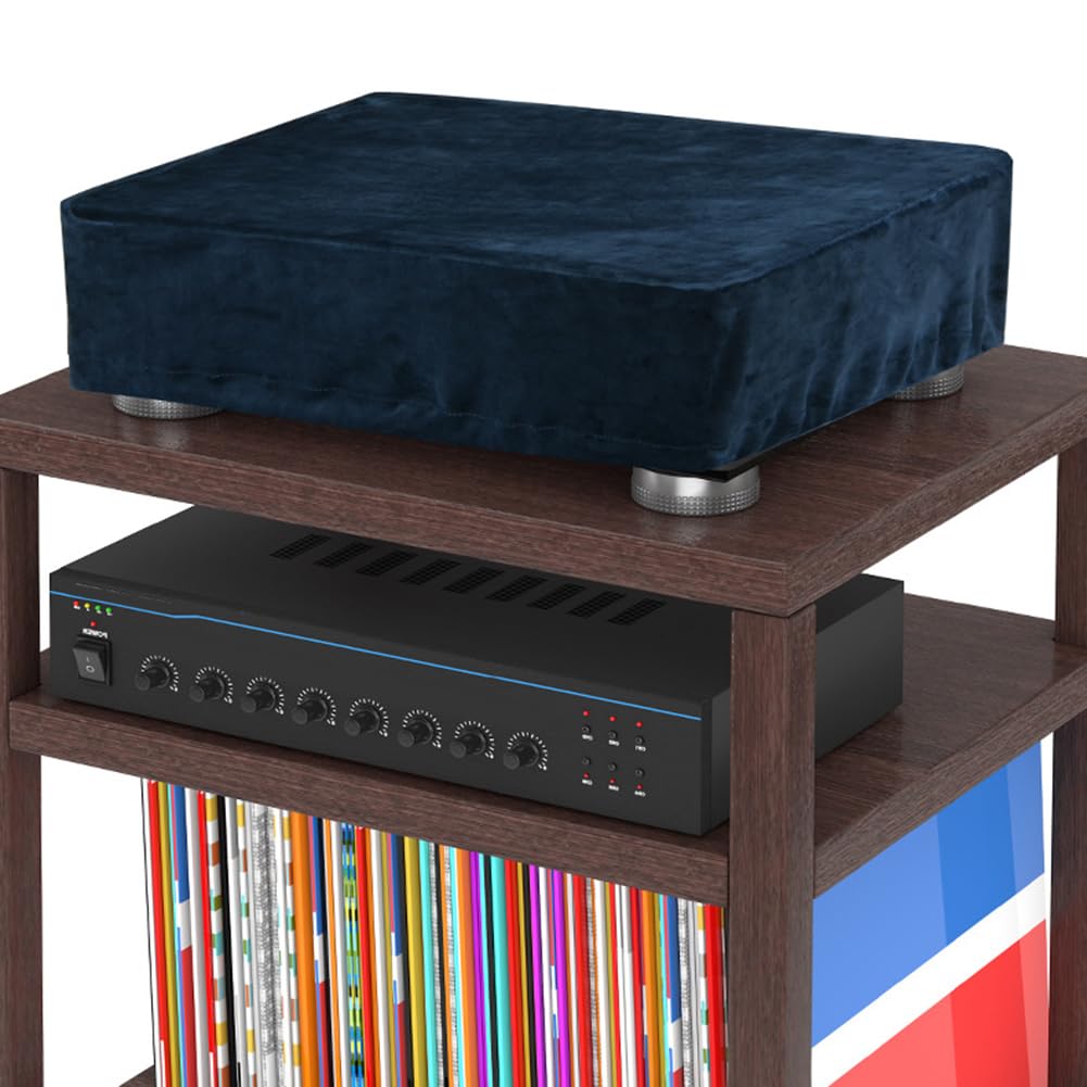 Housses de protection anti-poussière pour tourne-disque AT-LP120XUSB - Résistantes aux rayures - Noir