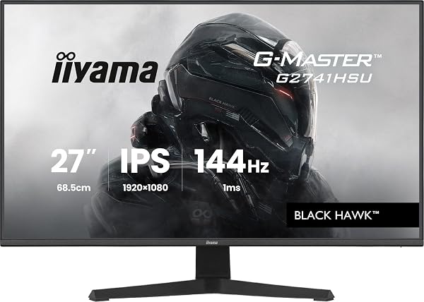 iiyama G2741HSU-B1-27, IPS, 1920 x 1080/144 Hz, 1H1DP