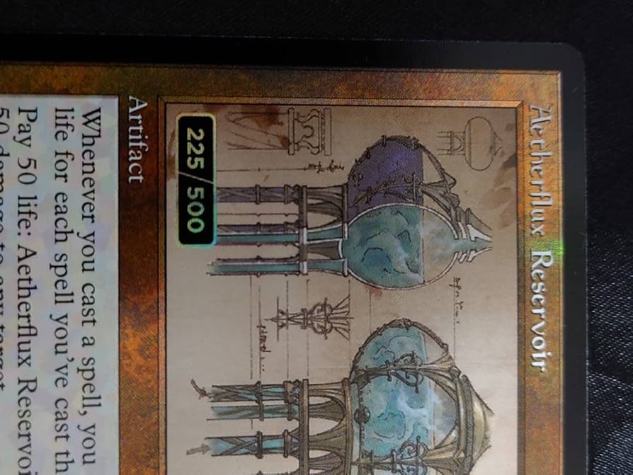 Amazon.co.jp: MTG mtg 霊気貯蔵器 旧枠 設計図 foil ダブル