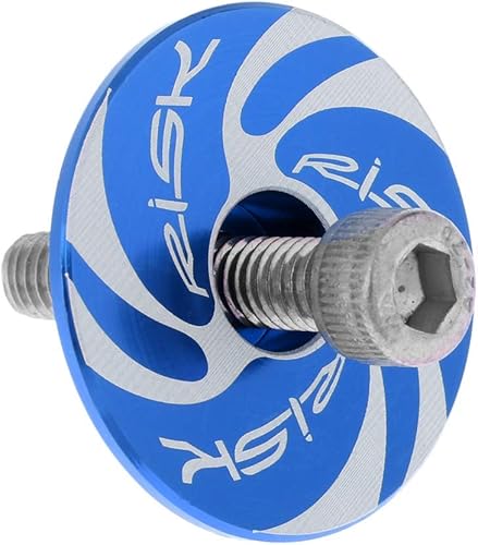 Miniatura 3 de Bicicleta de Carretera Bicicleta de Montaña 1-18 Pulgada Tapa Tapa Tapa Azul Ciclón 1.126in