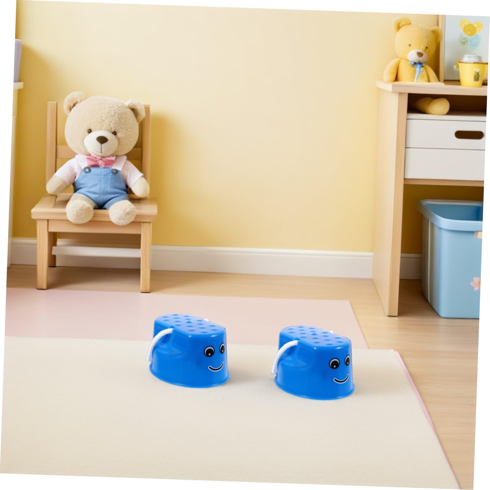 8 Zancos de Plástico para Niños, Zancos de Entrenamiento Sensorial para Mejorar el Equilibrio, Juguetes para Actividades al Aire Libre y Desarrollo de Confianza