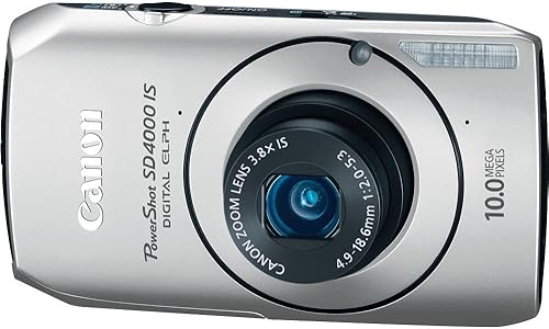 Miniatura 6 de Canon PowerShot SD4000IS Cámara digital CMOS de 10 MP con zoom óptico 3.8x y lente f2.0 (rojo)