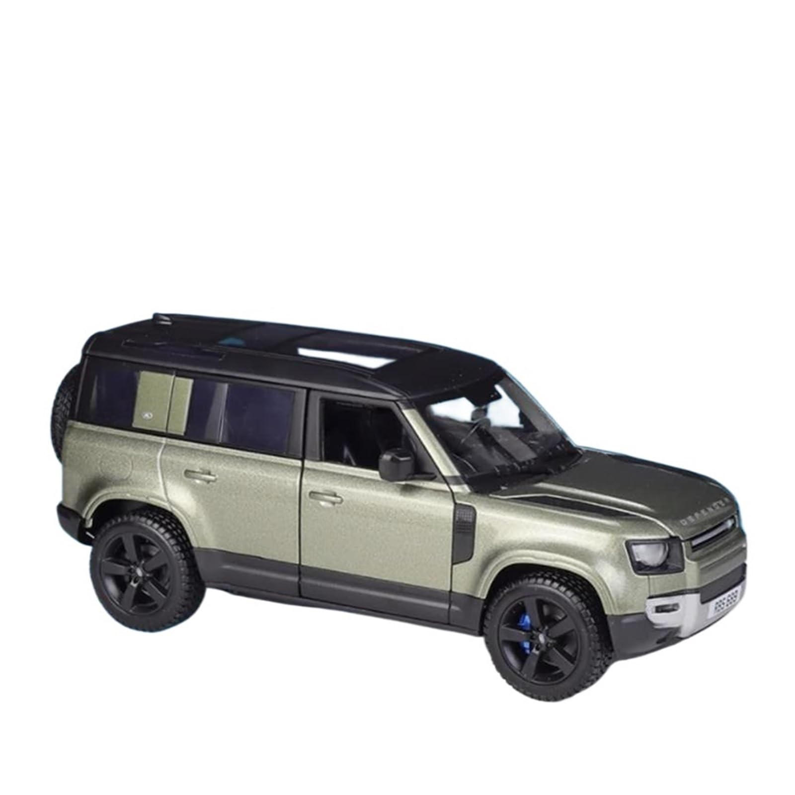 Diecast Model Car 1:24 for Land Rover Defender 110 SUV Alloy Car Model Simulation Scale Metal Model Ornaments Collection Metal Motor Vehicles(Green)