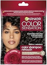Garnier Color Sensation Retouch Shampoo No Ammonia, Shade 3.0 Dark Brown