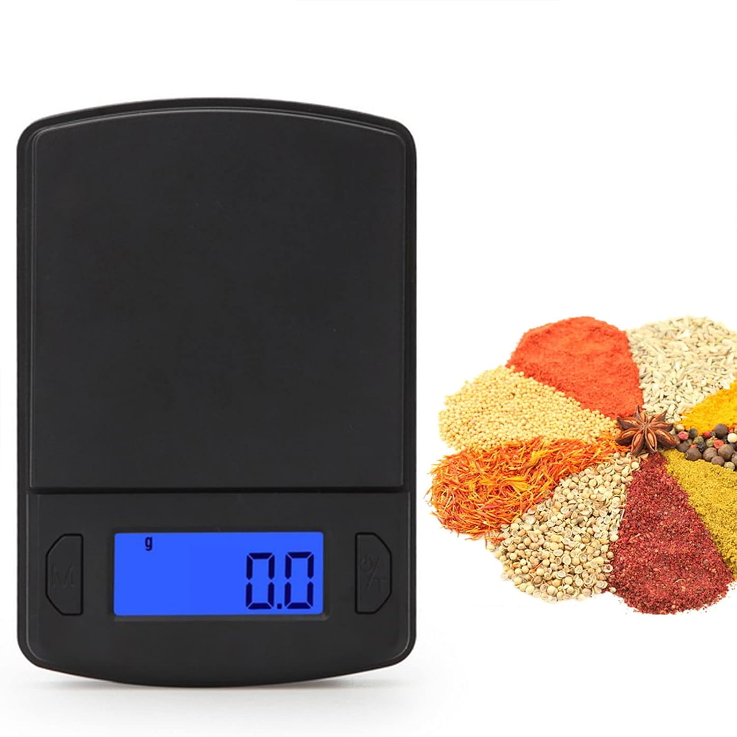 0.1 Electronic Scales Gold Diamond Digital Jewelry Electronic Scales Mini Digital Scales Kitchen Tool Digital Lab Scale .001g