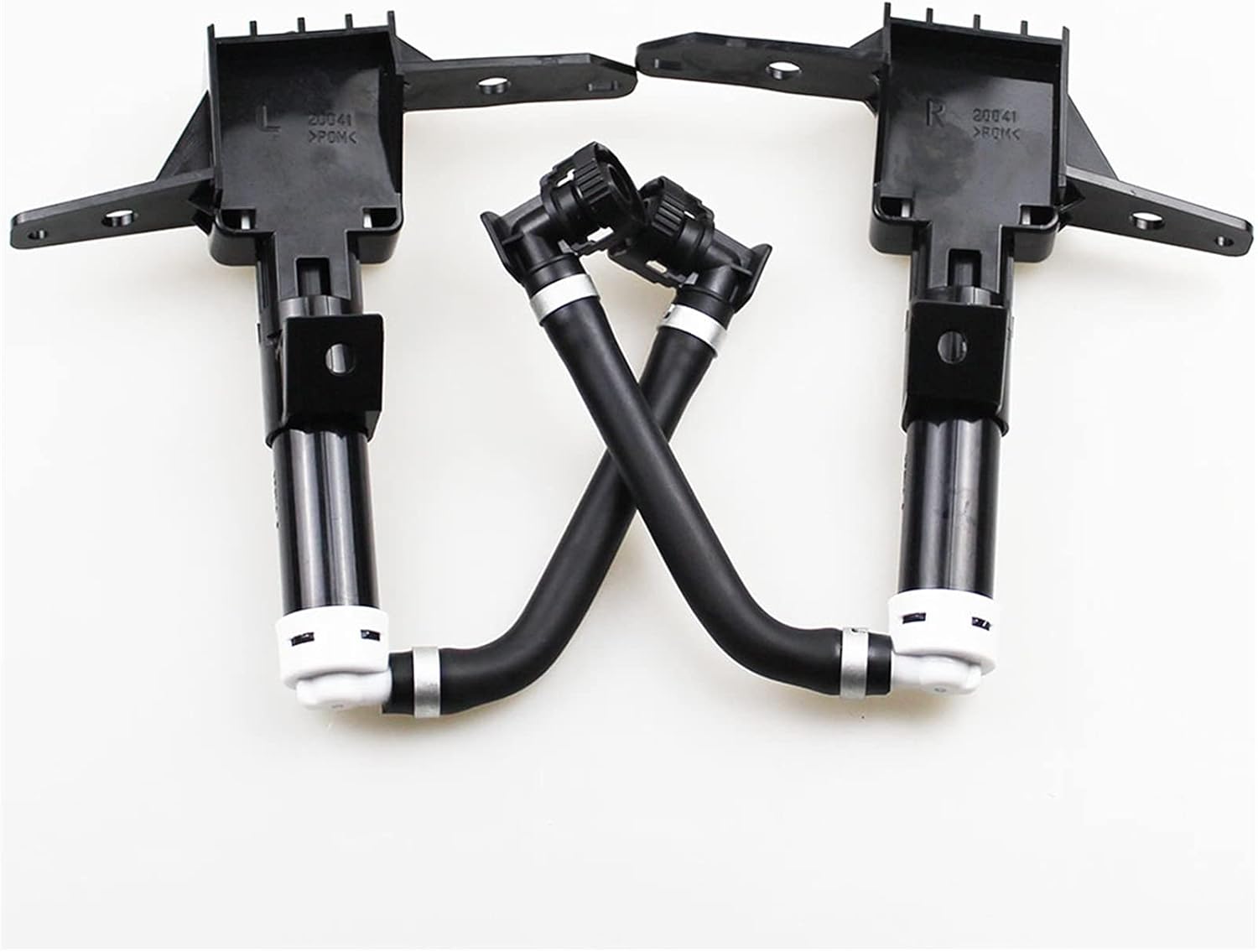 Car Headlight Cleaning Spray Cover Front Bumper Headlight Water Spray Nozzle Cover Headlamp Washer Nozzle Cap for Subaru for Forester 2009 2010 2011 2012