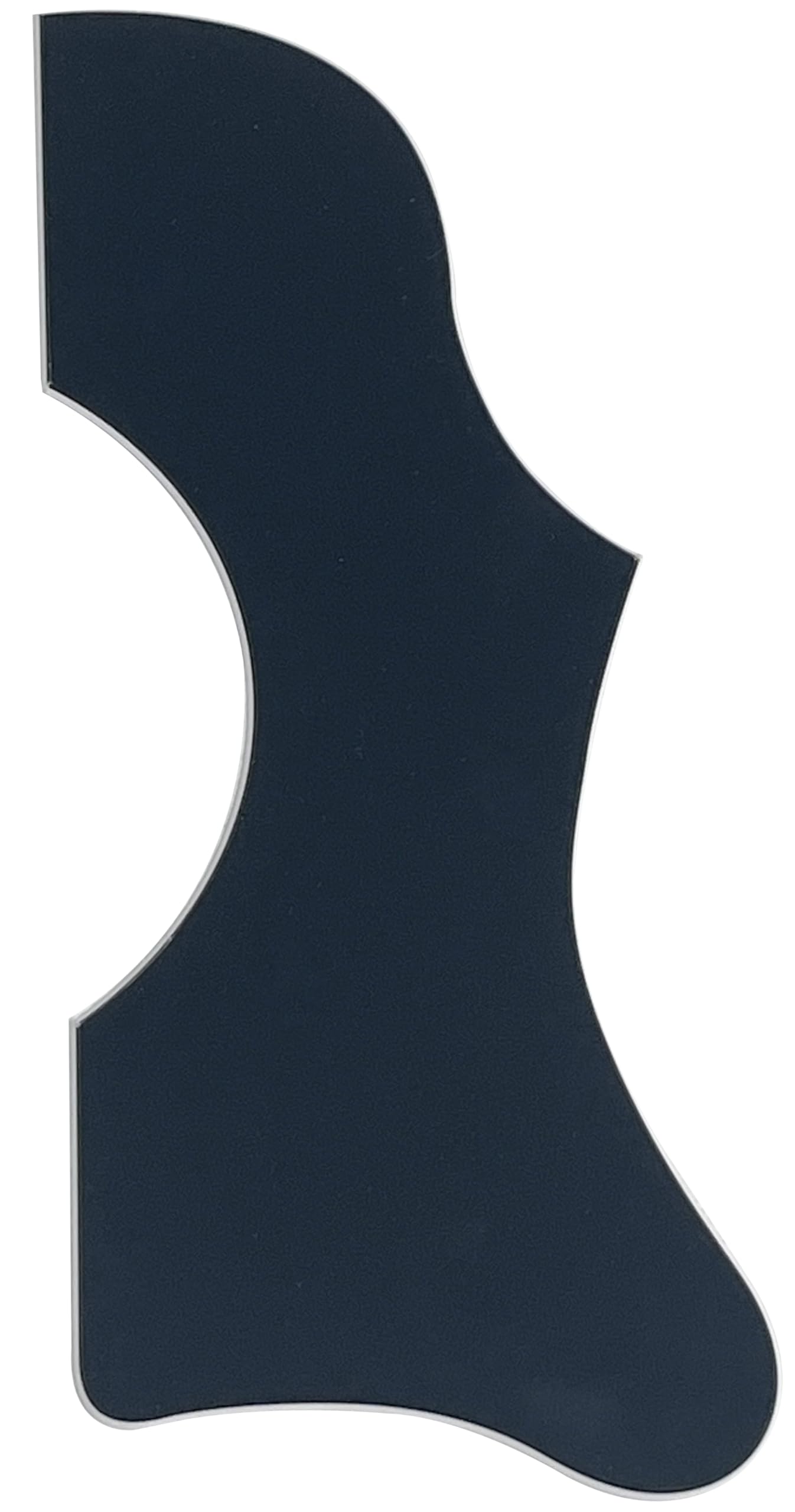 Guitar Parts For Gibson J45 & J50 Acoustic Folk Guitar Self Adhensive Pickguard (2 Ply Black)