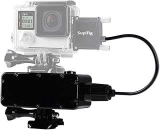 5200mAh Waterproof Power Bank for GoPro Hero 11 Hero 10 Hero 9 Hero 8 Hero 7 Hero 6 Hero 5 Hero 4 Hero 3+ Hero 4 Session Hero 5 Session and Digital Camera and Smartphone