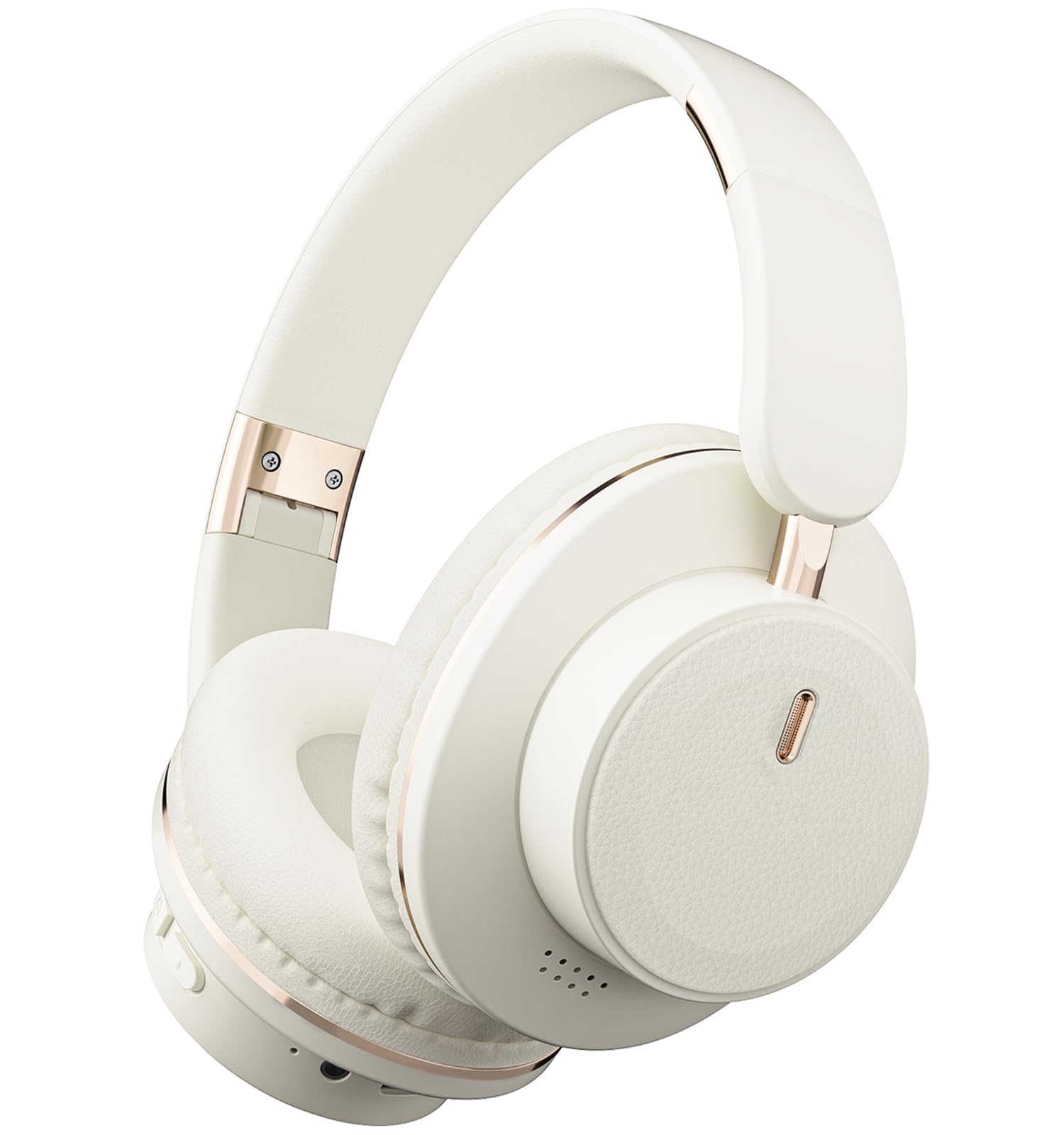 ESoundvol Bluetooth Headphones Over Ear, 65H Playtime HiFi Stereo Over Ear Headphones Wireless with Deep Bass & Soft Earmuffs