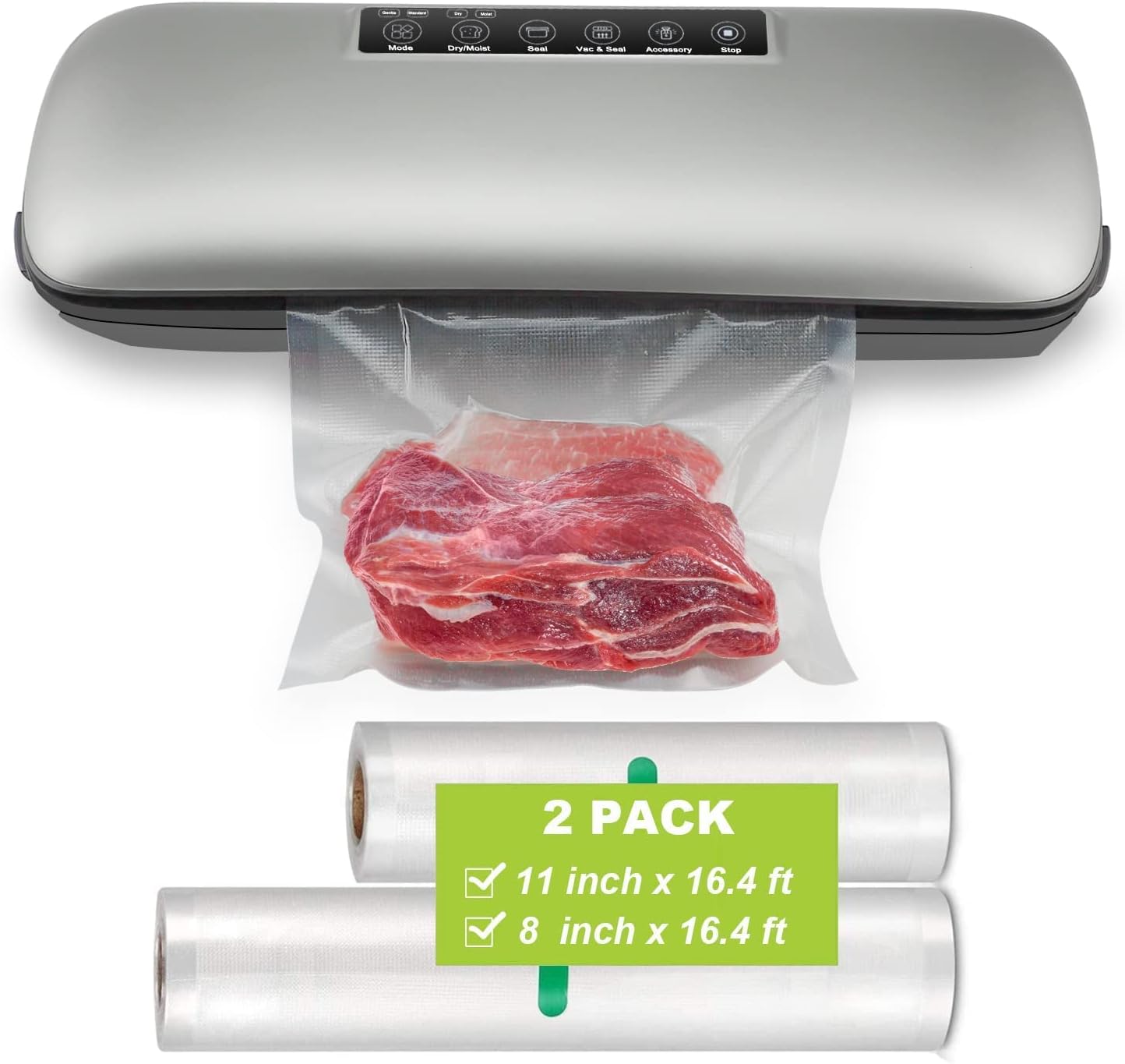 Buy CANI FoodSaver Vacuum Sealer Machine With Sealer Bag Rolls,Food