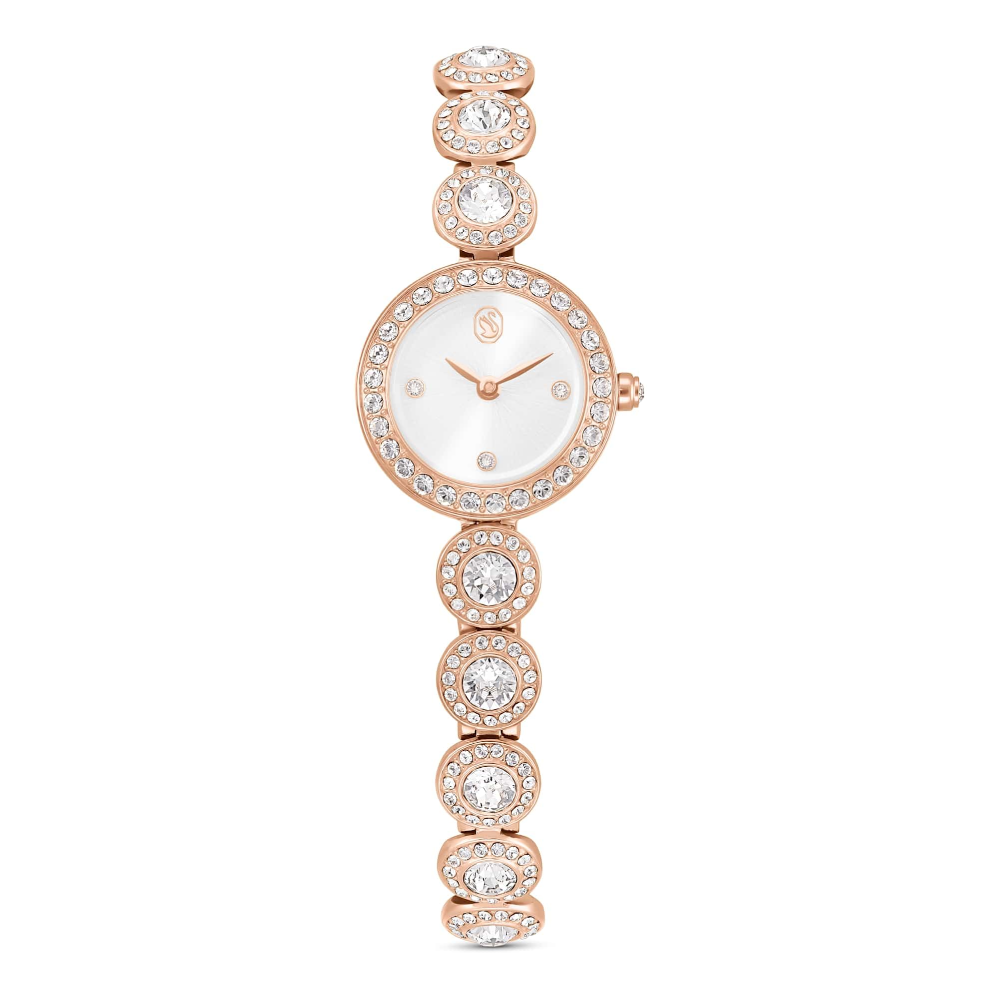Swarovski Una Angelic Watch  Crystal Bracelet  Rose Gold Tone  Rose Gold-Tone Finish