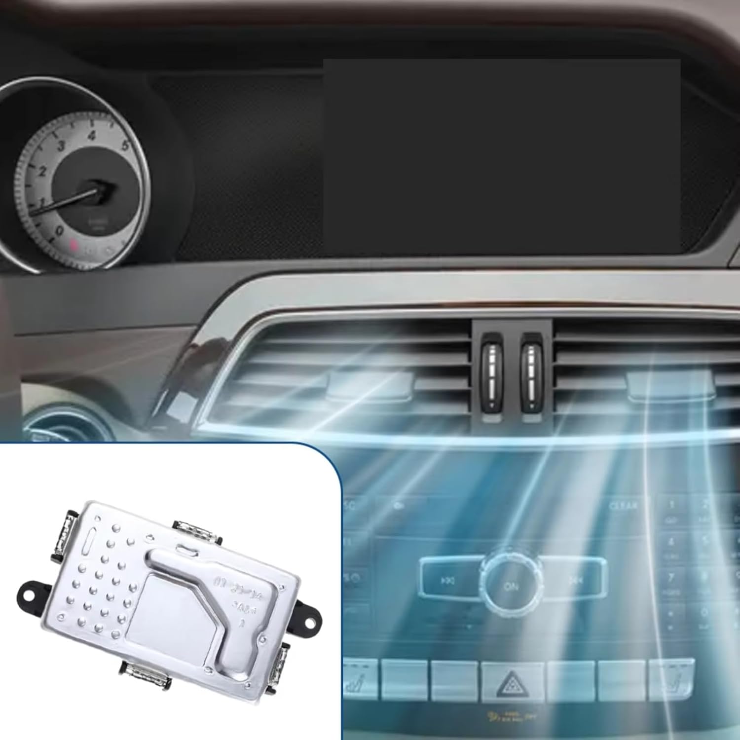 Blower Heater Fan Resistor for Benz for E-Class for Convertible for A207 2010 2011 2012 2013 2014 2015 2016 Heater Blower Fan Motor Resistor 2128702110