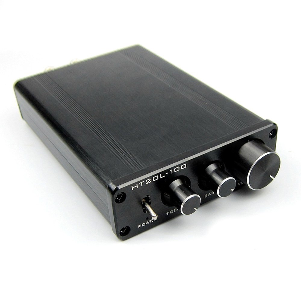 Bluetooth V4.2 TPA3116D2 Mini amplificador digital de doble canal HiFi computadora de escritorio Audio 2.0 Pequeño amplificador