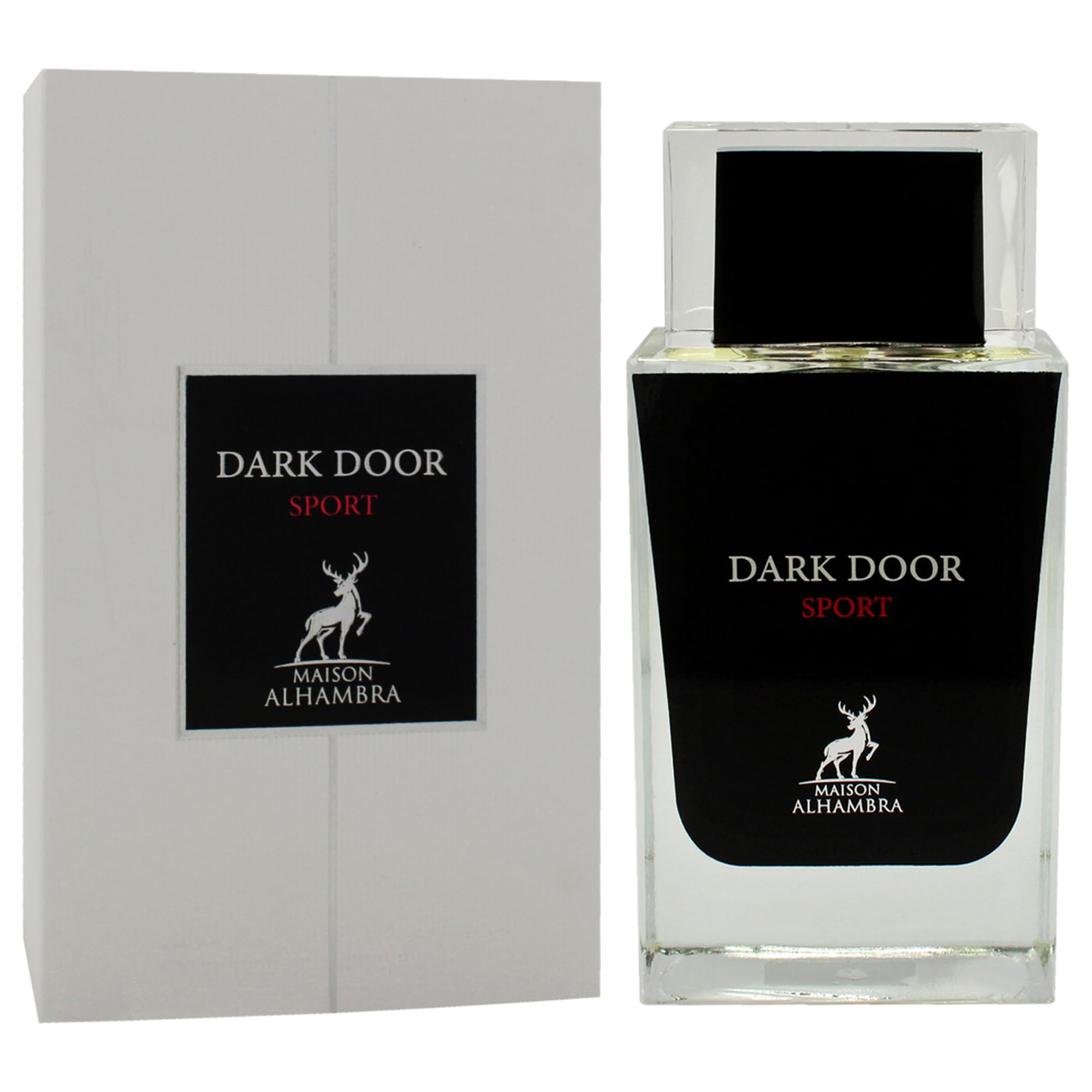 2点／メゾンアルハンブラ ダークドアスポーツ100／スカルプオムパルファム100 Amazon.com : Dark Door Sport by Maison Alhambra for Men - 3.4 oz
