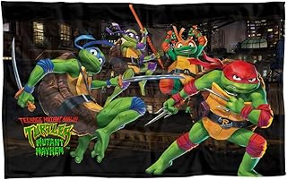 LOGOVISION Teenage Mutant Ninja Turtles: Mutant Mayhem Blanket, 36
