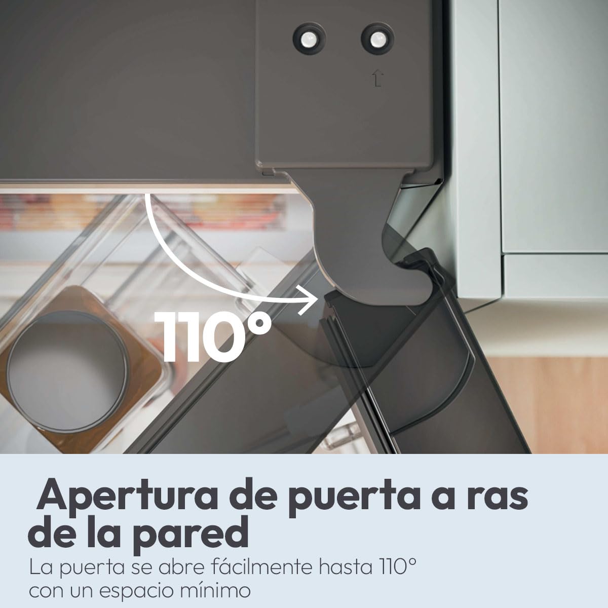 CANDY Fresco Style CNCQ2T6S18DX, Frigorífico Combi, Ancho 59,5cm, Altura 185cm, 315L, Total No Frost, Motor Inverter, Cajón Humidity, Control Digital Interno, Luz LED, Puertas Reversibles, Inox