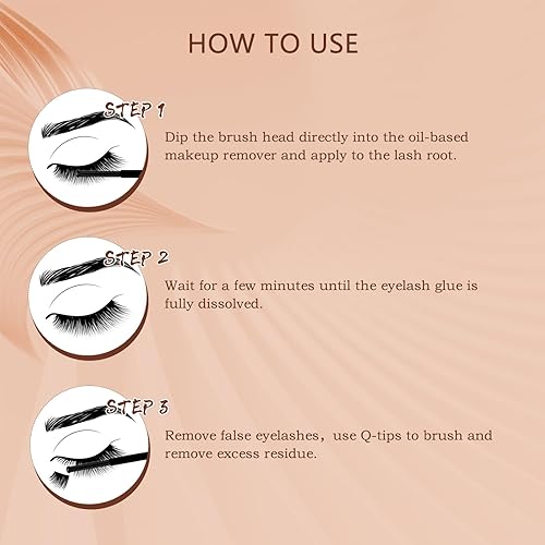 Miniatura 7 de QUEWEL Kit de extensiones de pestañas en grupo de 72 piezas para ponértelas tú misma, herramienta para colocar las pestañas pegamento y sellador,