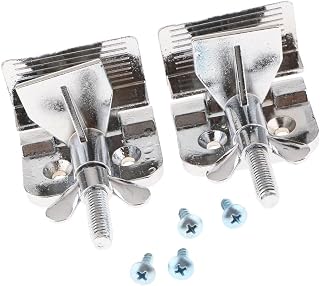 Lot 2Pcs Silk Screen Printing Butterfly Hinge Clamp with 4 Screws