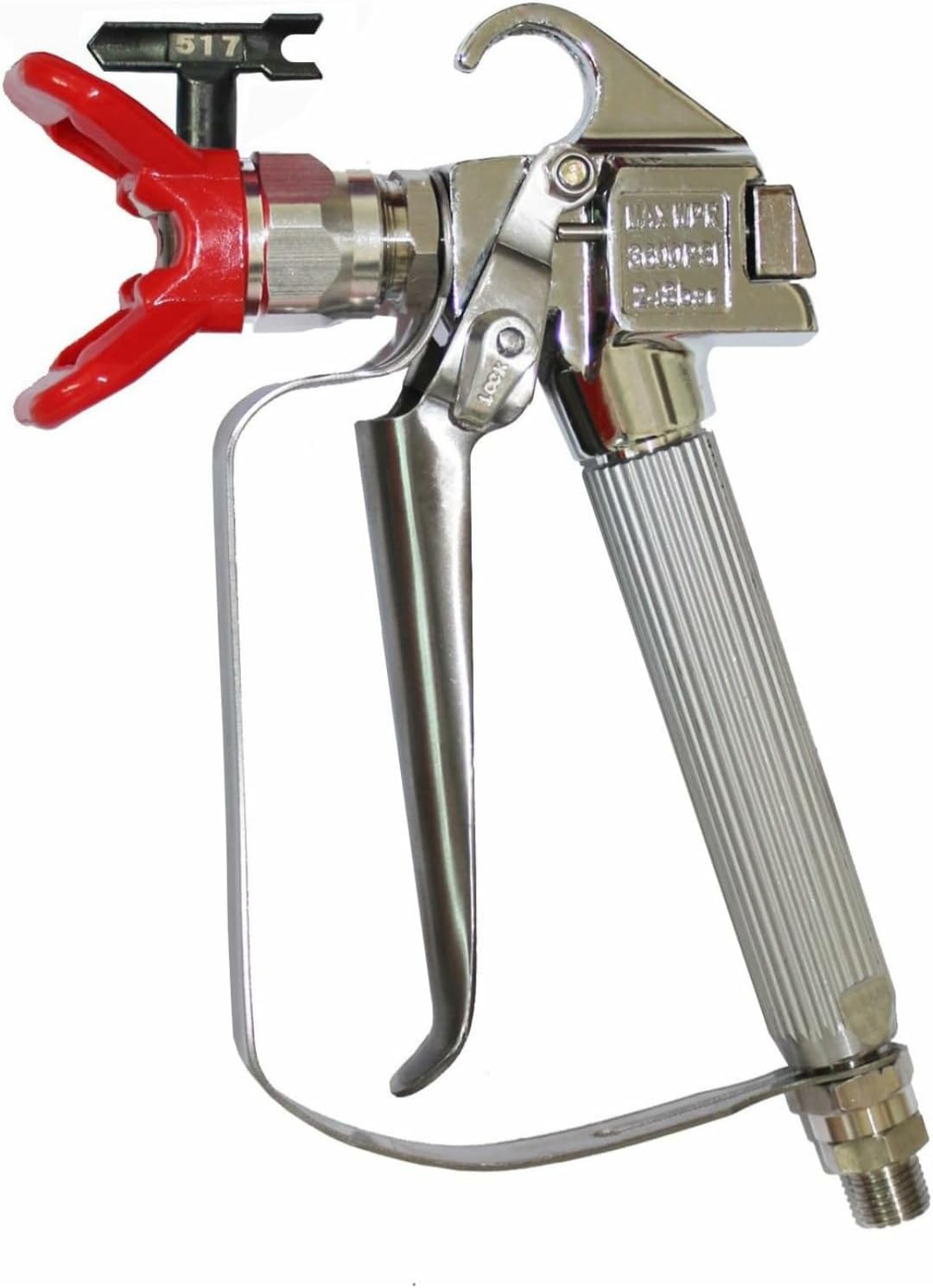 Airless Paint Spray Gun with 517 Tip Suitable for Graco Wagner Titan Sprayer 3600 PSI. Airless Paint Sprayer Machine Gun. AIRLESS Gun