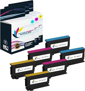 Compatible 150XL 150 XL High Yield Ink Cartridge Replacement for Lexmark Pro 715 915, S315 S415 S515 Printers Cyan, Magenta, Yellow- 6 Pack