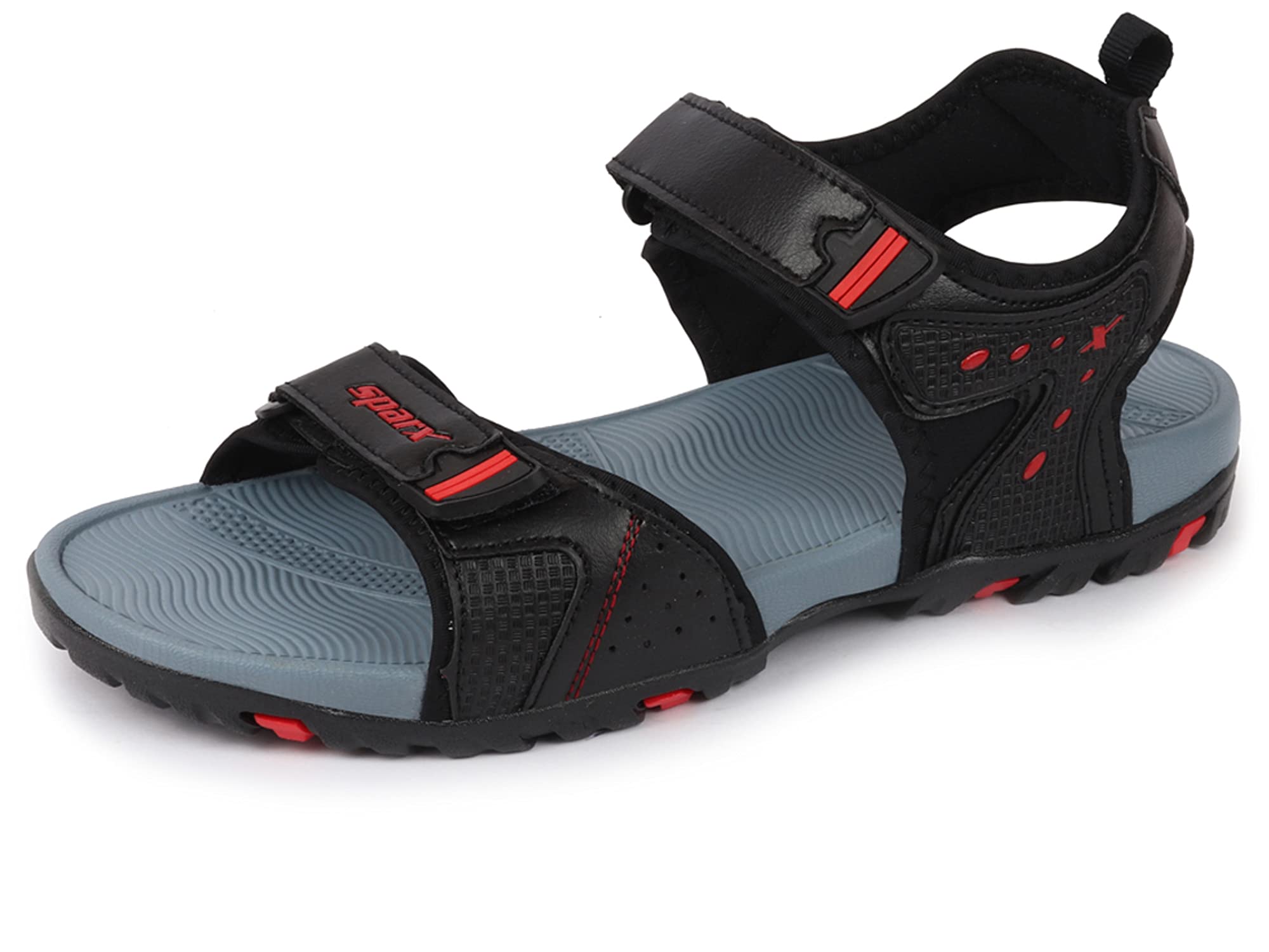 SPARX mens SS 555 | Latest, Daily Use, Stylish Floaters | Black Sport Sandal - 9 UK (SS 555) (B09CMSJ2QZ) Amazon Price History, Amazon Price Tracker