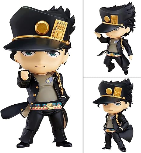Miniatura 2 de Figuras de anime de Nendoroid Jotaro Kujo Figuras de acción de aventura extraña de JoJo, muñeca Nendoroid Anime (# 985)