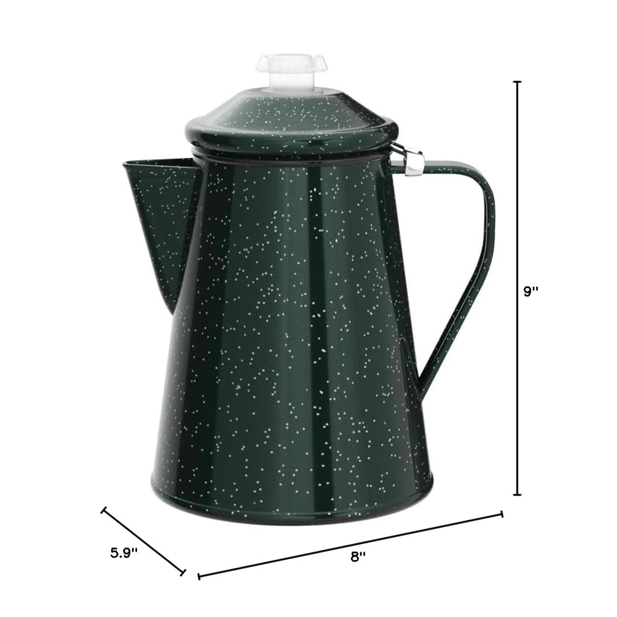 GSI 8 Cup Percolator- Green