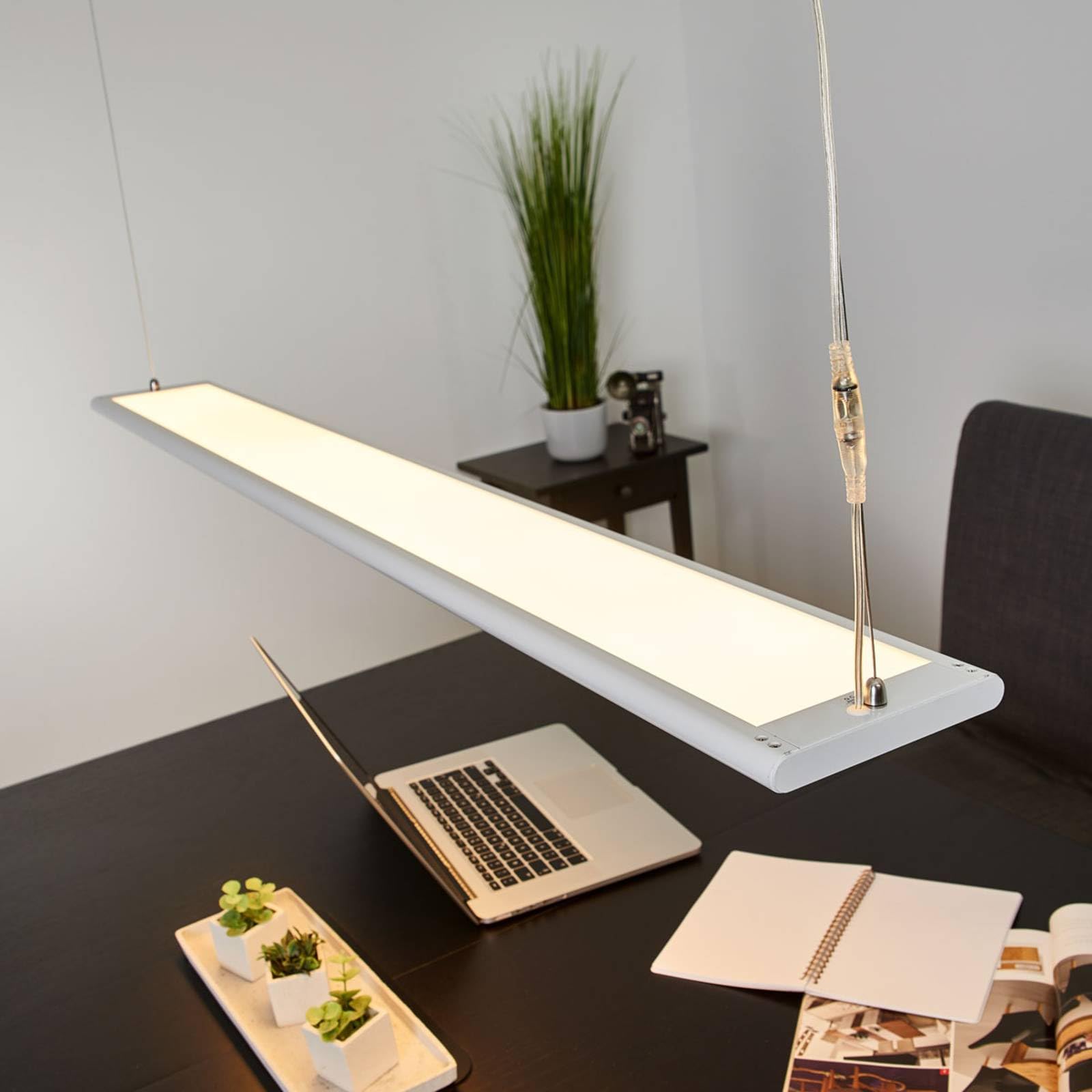 Arcchio Lampade da ufficio dimmerabile (Moderno) colore Bianco, ad es. Studio & Ufficio lampadina inclusa Lampada lampada per postazione lavoro a sospensione