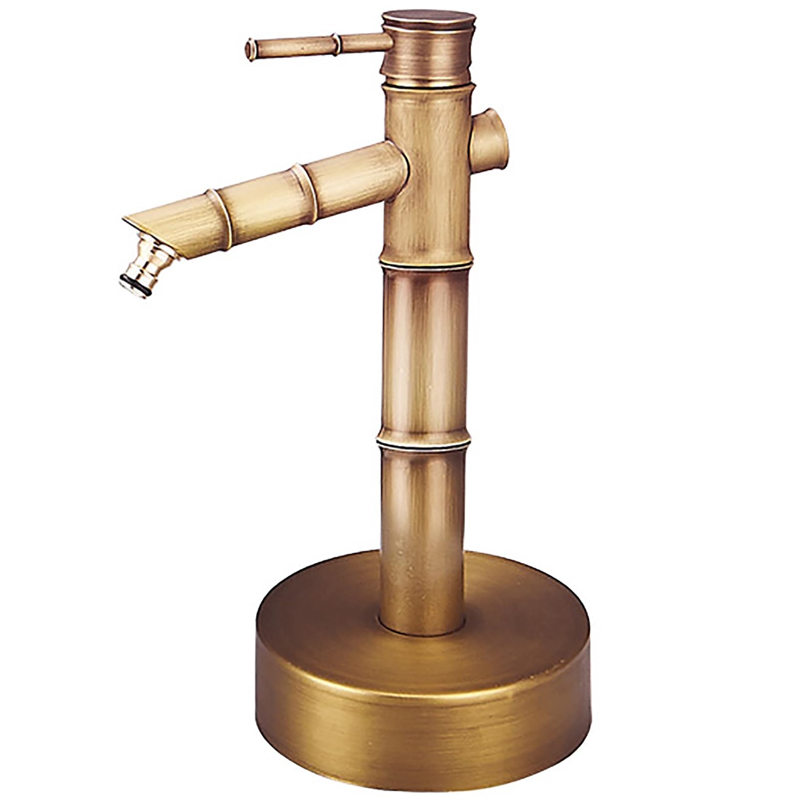 Columna de grifo de cobre para exteriores, 13 pulgadas, anticongelante, hidrante de jardín, solución duradera de riego/riego para patios y jardines
