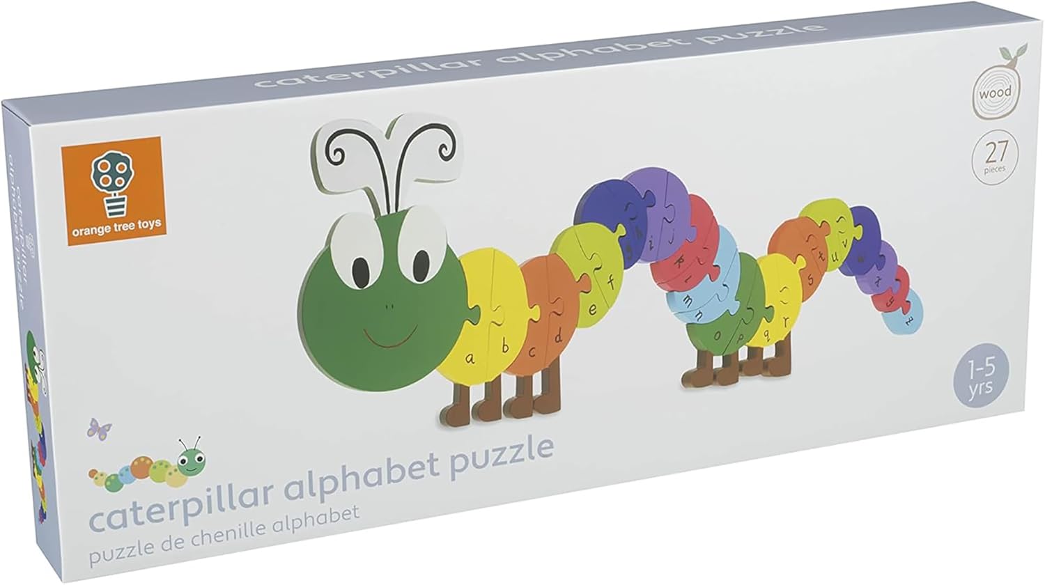 Orange Tree Toys Caterpiller Alphabet Puzzle,