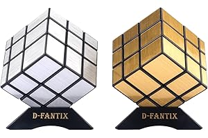 Shengshou 2-Pack 3x3x3 Mirror Cube Set in Silver and Gold