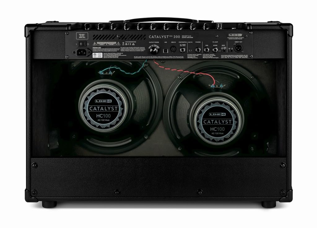 Amazon.co.jp: Line 6 ギターアンプ コンボ 200W エフェクト内蔵 