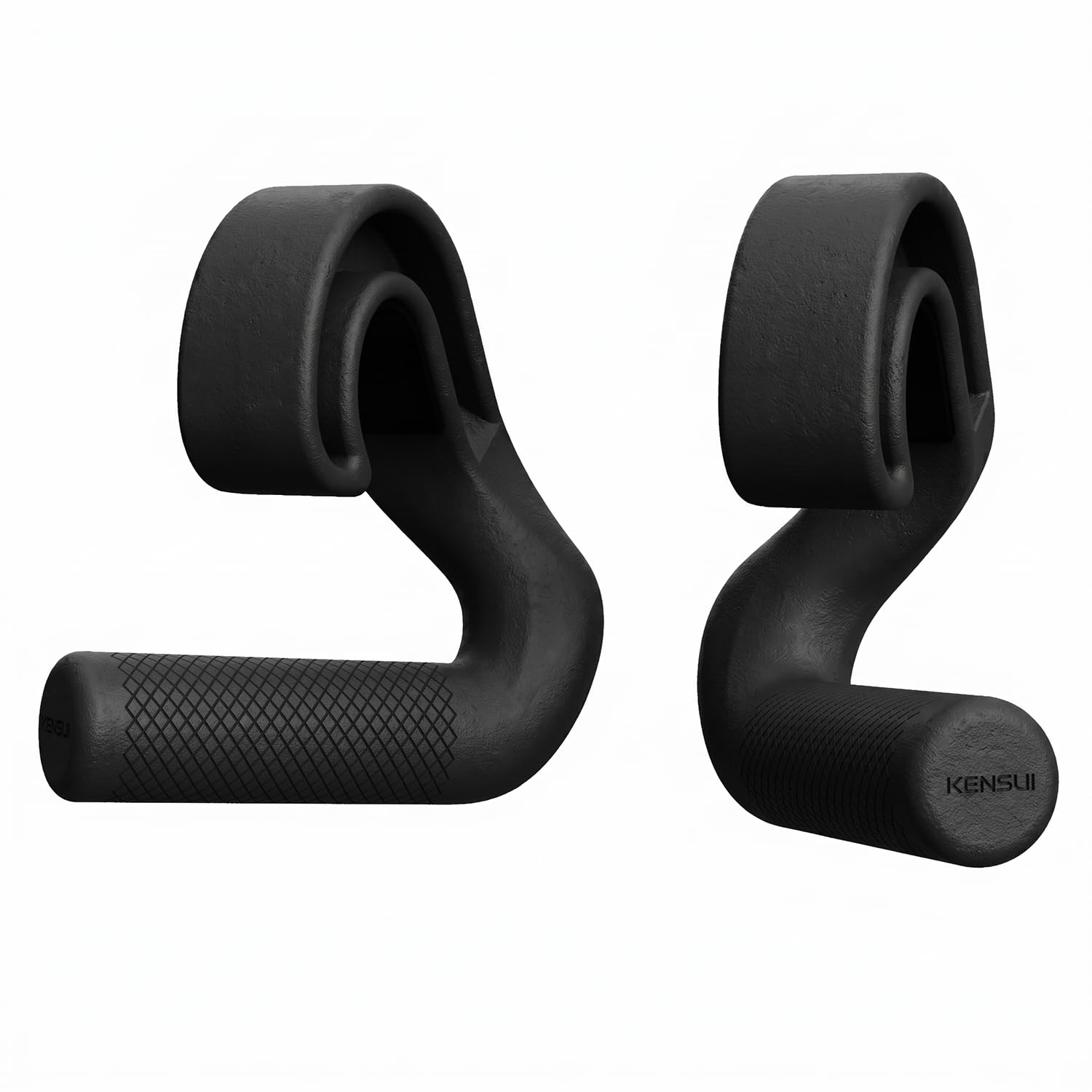 Kensui Swissies45 Poignée coudée pour barre de traction, haltères et bandes de résistance