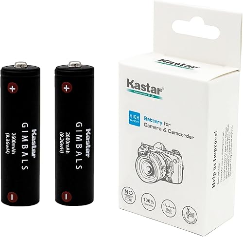 Kastar Paquete de 2 baterías de repuesto para Manfrotto MVG460 y MVG460FFR, batería GMB-B117, batería GMB-B118, estabilizador de cardán Moza Air 2,