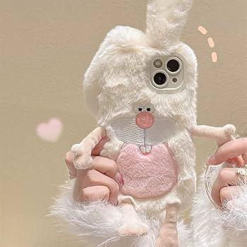 Appleパソコンデスクトップ　ゆきうさぎさん専用 うさぎぃシリーズ（13-20cmどうぶつドール） - PetWORKs Store