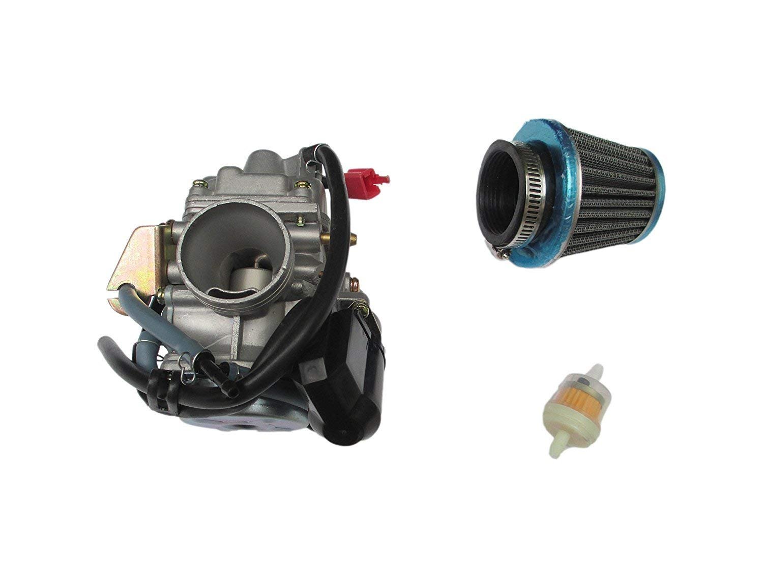 Aquiver Auto PartsNew Carburetor with Air Filter for DAZON Raider 150 150CC Go Kart Cart