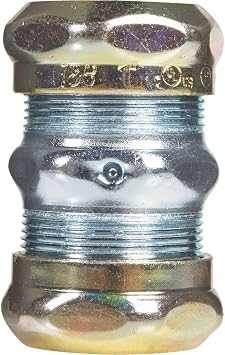 Halex EMT 1 In. Raintight Conduit Coupling Pack of 4